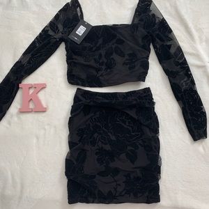 Fashion Nova Skirt Set